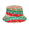Wholesale Trendy Fisherman Hat with Christmas Snowman Pattern for Everyday Sun Protection