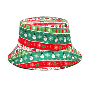 oly-374afea9f4c285d9f320970e782949aa Wholesale Trendy Fisherman Hat with Christmas Snowman Pattern for Everyday Sun Protection