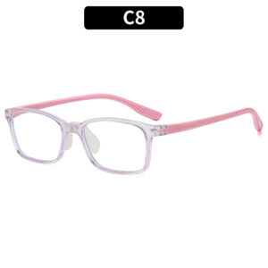 C8-transparent pink frame and pink legs