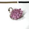 oly-376d3084adac36d978fa026be6a16744 Wholesale Titanium Alloy Swan Bling Beads for DIY Phone Strap Jewelry Accessory Gift