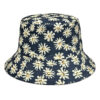Wholesale Double Sided Bucket Hat with Chic Floral Pattern for Outdoor Sun Protection Fashion Accessory