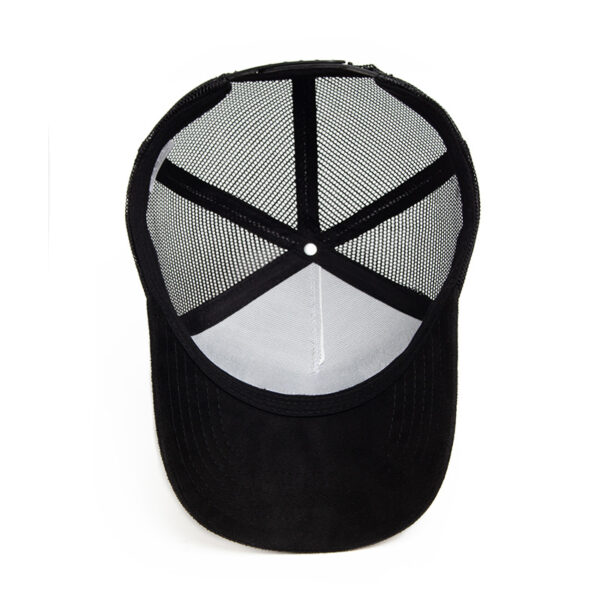 Wholesale Suede Baseball Cap Blue Light Plate Curved Brim Unisex Sun Protection Everyday Hat
