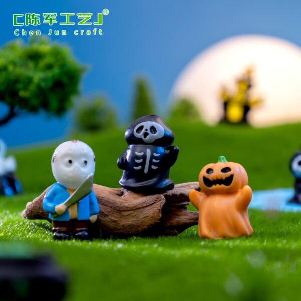 Wholesale Resin Halloween Witch Ghost Figures DIY Home Decor Accents 10 Styles