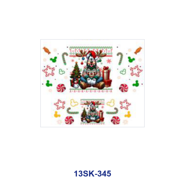 Wholesale 8pcs Christmas Elf Mini Cup Keychain Sticker