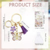 Wholesale Cartoon Animal Resin Keychain Pendant Cute Little Bear Design, Trendy Wedding Party Gift, Car Key Accessory