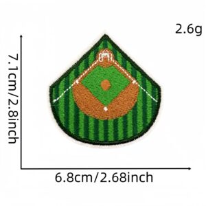 Cartoon baseball cloth sticker 11 #