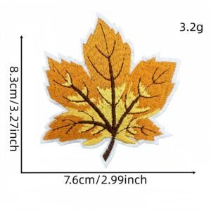 5# Maple Leaf cloth stickers