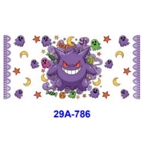 Wholesale 16oz Cartoon Series Cup UV DTF Wraps