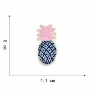 8#-pineapple cloth stickers