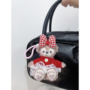 Red buttons + white gauze skirt [shirley rose] / Approximately 10cm, comes with a rope stopper