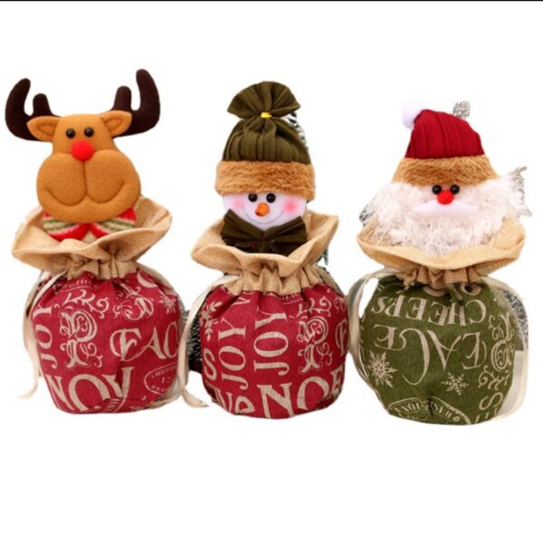 oly-38062948dba0f28e5760726485d3a0e7 Wholesale Trendy Christmas Drawstring Gift Bag Cloth Candy Bag Party Favor Resale
