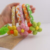 oly-3811eeada73e72c85052738cae384f5e Wholesale Sweet Flower Phone Lanyard Cotton Rope Wrist Strap Keychain Fashion Accessory Gift