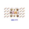 Wholesale 16oz Interesting Letter Cartoon Series Cup UV DTF Wraps