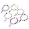 oly-382da048642a3c360da888676236c1bf Wholesale Artificial Crystal Bead Bracelet Cross Rosary Design Fashion Accessory Boutique Resale