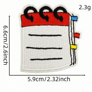 Cartoon learning cloth stickers 6 #