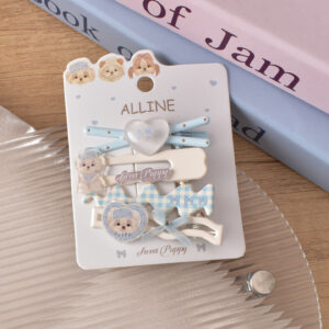 11# Blue Cross Heart - 4pcs
