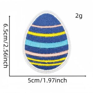 Easter egg cloth sticker 1#