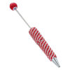 oly-38546cecb29eddfe05c56ada6c3641a5 Wholesale DIY Beaded Spinning Pen Decorative Plastic Ballpoint for Daily Use