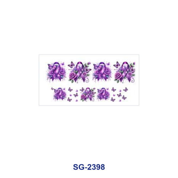 Wholesale 8pcs Mixed Floral Animal Cartoon Ribbon Print 3oz Cup Stickers Wrap OLY Exclusive