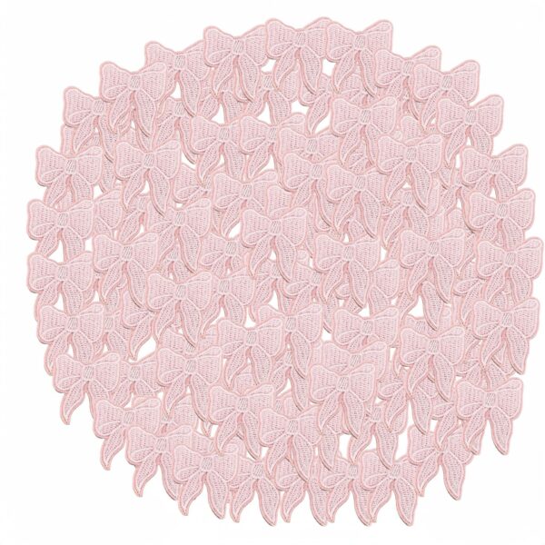 oly-38add1252e6f3968e4b74b2a28dcbf23 Wholesale Pink Butterfly Bow Embroidery Hair Clip Fashion Accessory for Girls Boutique Resale