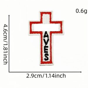 Cartoon english word cloth sticker 19#