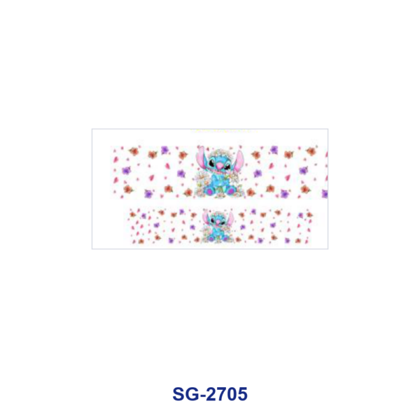 oly-38c79badaedf80d7ccf3a3fb50b7a810 Wholesale 8pcs Kawaii Cartoon Bow Floral Print 3oz Cup Stickers Wrap OLY Exclusive