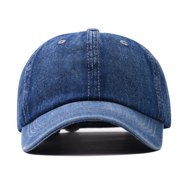 Wholesale Vintage Denim Baseball Cap - Stylish Sun Protection Hat, Fashion Accessory for Couples, Boutique Gift