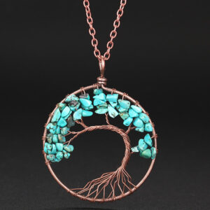 blue turquoise chain