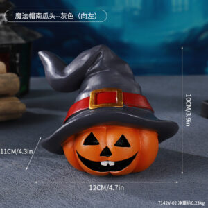 7142v-02 magic hat pumpkin head--gray (left) / As shown in the picture