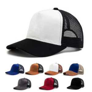 Wholesale Suede Baseball Cap Blue Light Plate Curved Brim Unisex Sun Protection Everyday Hat