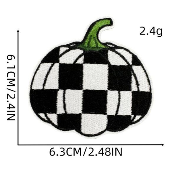 Wholesale Embroidered Pumpkin Patch - Harvest Thanksgiving Decor - Polyester Cloth Sticker for Home Decor Gift