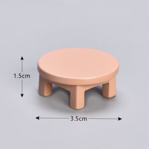 No. 17 khaki round table / Simulation furniture series
