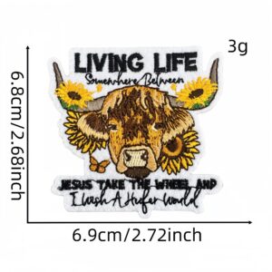High ground yak cloth stickers 13#