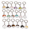 Wholesale Tree of Life Labradorite Natural Crystal Pendant Keychain Car Key Accessory