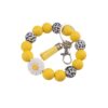 oly-3973e1d2c2326b3ba159495eb4e91331 Wholesale Ins Silicone Bead Bracelet Keychain Colorful Handmade Fashion Accessory Boutique Resale