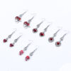 oly-398b4d49803f4cb0af6598064fb94357 Wholesale Gothic Halloween Heart Cross Pendant Earrings Zinc Alloy Electroplated Party Jewelry