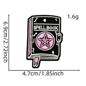 Dark skull series cloth stickers 12 #