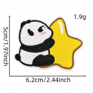 Panda cloth sticker 8 #