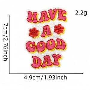 Pink series cloth stickers 29 #