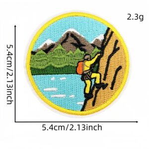 Outdoor round cloth patch 18#