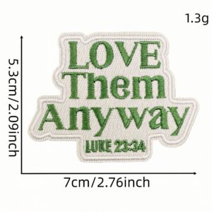 Green cartoon cloth sticker 17 #