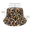 oly-39fa5b2c83ce638b685edb9f87a64ef9 Wholesale Chic Double Sided Leopard Print Fisherman Hat for Sun Protection and Casual Wear