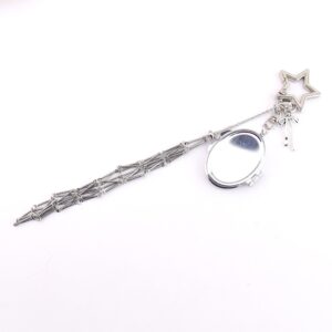 Star + oval style (silver nine-tier)
