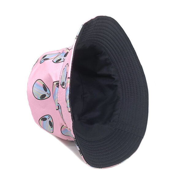 oly-3a176fd54b3f2e4d9c11c43e7ce719b8 Wholesale Trendy UFO Print Bucket Hat Sun Protection Outdoor Casual Fashion