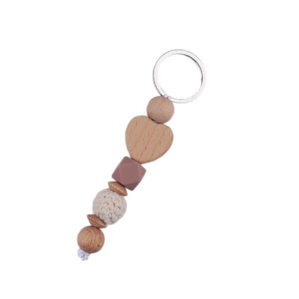 oly-3a335a45f936f195cdfa3a926703592e Wholesale Chic Gray Silicone Keychain Bag Charm for Junior Gift and Everyday Use