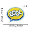 oly-3a484a682a26ae1fd7a666e87fd61c6a Wholesale Funny English Letter Embroidered Patch - Fashion Accessory DIY Clothing Decor