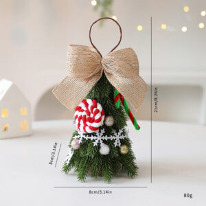 Red and white snowflake 21cm / Opp bag