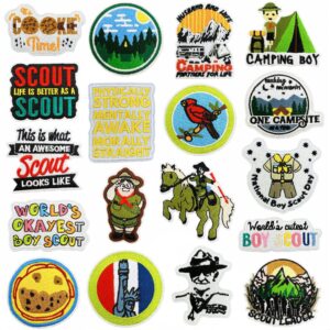 Boy scout cloth patch 17#