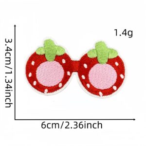 Summer glasses cloth sticker 9#