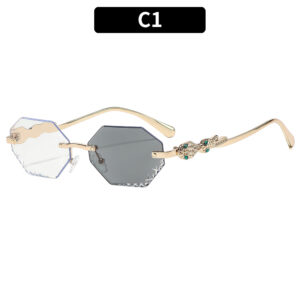 C1-Gold Frame Color-Changing Gray